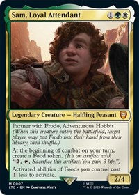 Sam, Loyal Attendant (7) [Commander: The Lord of the Rings: Tales of Middle-earth]