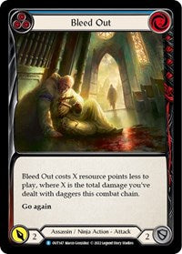 Bleed Out (Blue) (OUT147) [Outsiders]
