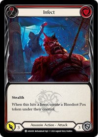 Infect (Red) (ARA008) [Blitz Deck: Outsiders - Arakni]