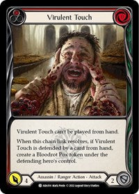 Virulent Touch (Red) (ARA014) [Blitz Deck: Outsiders - Arakni]