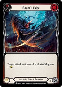 Razor's Edge (Red) (ARA016) [Blitz Deck: Outsiders - Arakni]