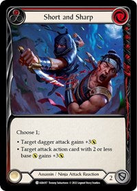 Short and Sharp (Red) (ARA017) [Blitz Deck: Outsiders - Arakni]