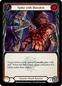 Spike with Bloodrot (ARA018) [Blitz Deck: Outsiders - Arakni]