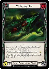 Withering Shot (Red) (AZL016) [Blitz Deck: Outsiders - Azalea]