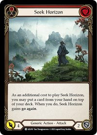 Seek Horizon (Red) (AZL018) [Blitz Deck: Outsiders - Azalea]