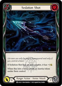 Sedation Shot (Yellow) (AZL021) [Blitz Deck: Outsiders - Azalea]