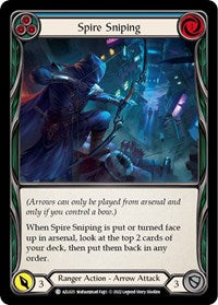 Spire Sniping (Blue) (AZL025) [Blitz Deck: Outsiders - Azalea]