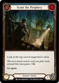 Scout the Periphery (Blue) (AZL026) [Blitz Deck: Outsiders - Azalea]