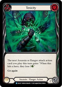 Toxicity (Blue) (AZL027) [Blitz Deck: Outsiders - Azalea]