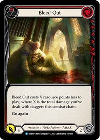 Bleed Out (Red) (BEN007) [Blitz Deck: Outsiders - Benji]