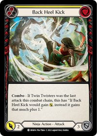 Back Heel Kick (Yellow) (BEN014) [Blitz Deck: Outsiders - Benji]