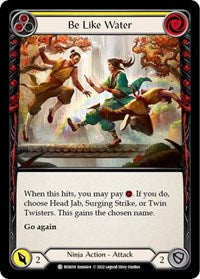 Be Like Water (Yellow) (BEN018) [Blitz Deck: Outsiders - Benji]