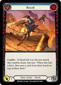 Recoil (Blue) (BEN023) [Blitz Deck: Outsiders - Benji]