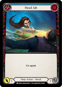 Head Jab (Blue) (BEN024) [Blitz Deck: Outsiders - Benji]