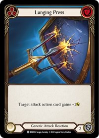 Lunging Press (BEN026) [Blitz Deck: Outsiders - Benji]