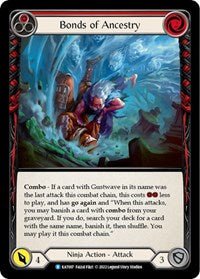Bonds of Ancestry (Red) (KAT007) [Blitz Deck: Outsiders - Katsu]