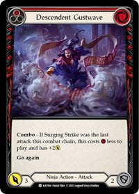 Descendent Gustwave (Red) (KAT008) [Blitz Deck: Outsiders - Katsu]