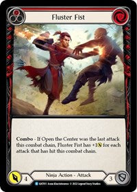 Fluster Fist (Red) (KAT011) [Blitz Deck: Outsiders - Katsu]