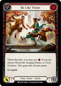 Be Like Water (Red) (KAT014) [Blitz Deck: Outsiders - Katsu]
