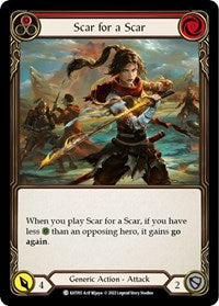Scar for a Scar (Red) (KAT015) [Blitz Deck: Outsiders - Katsu]