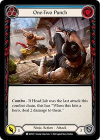 One-Two Punch (Blue) (KAT021) [Blitz Deck: Outsiders - Katsu]