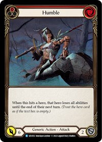 Humble (Red) (UZU012) [Blitz Deck: Outsiders - Uzuri]