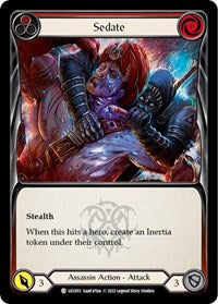 Sedate (Red) (UZU015) [Blitz Deck: Outsiders - Uzuri]