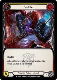 Sedate (Yellow) (UZU019) [Blitz Deck: Outsiders - Uzuri]