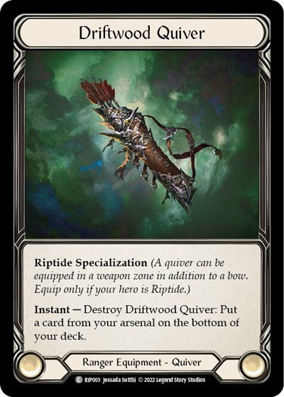 Driftwood Quiver (RIP003) [Blitz Deck: Outsiders - Riptide]