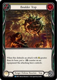 Boulder Trap (Yellow) (RIP011) [Blitz Deck: Outsiders - Riptide]