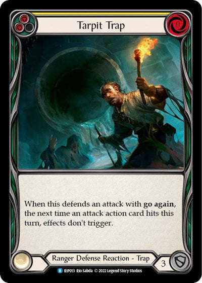 Tarpit Trap (Yellow) (RIP013) [Blitz Deck: Outsiders - Riptide]