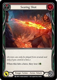 Searing Shot (Red) (RIP018) [Blitz Deck: Outsiders - Riptide]