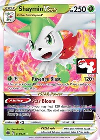 Shaymin VSTAR (014/172) [Prize Pack Series Cards]