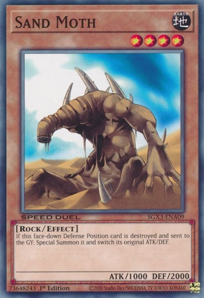 Sand Moth (SGX3-ENA09) [Speed Duel GX: Duelists of Shadows]
