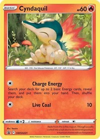 Cyndaquil - SWSH221 (Cosmos Holo) (SWSH221) [SWSH: Sword & Shield Promo Cards]