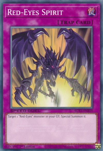 Red-Eyes Spirit (SGX3-ENB19) [Speed Duel GX: Duelists of Shadows]