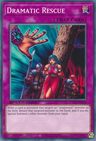 Dramatic Rescue (SGX3-END18) [Speed Duel GX: Duelists of Shadows]