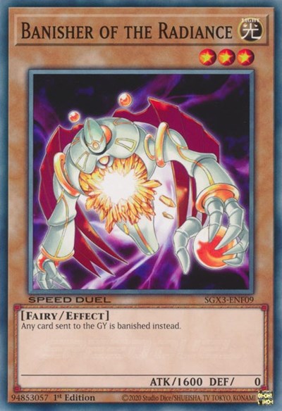 Banisher of the Radiance (SGX3-ENF09) [Speed Duel GX: Duelists of Shadows]