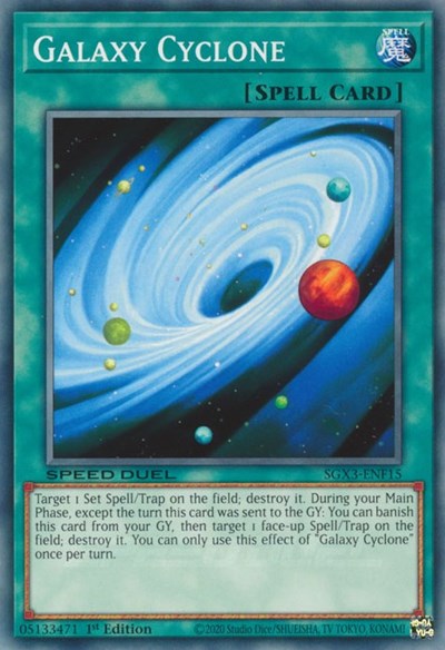Galaxy Cyclone (SGX3-ENF15) [Speed Duel GX: Duelists of Shadows]