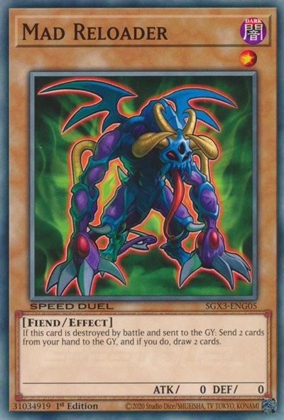 Mad Reloader (SGX3-ENG05) [Speed Duel GX: Duelists of Shadows]