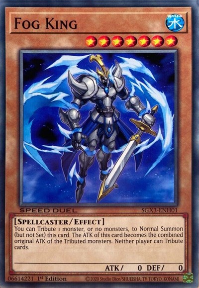 Fog King (SGX3-ENH01) [Speed Duel GX: Duelists of Shadows]