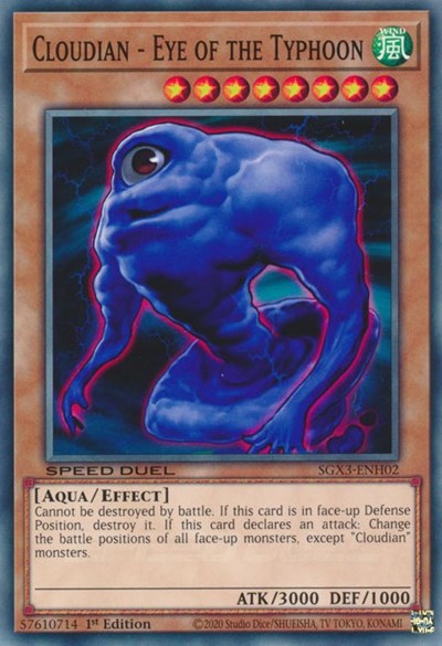 Cloudian - Eye of the Typhoon (SGX3-ENH02) [Speed Duel GX: Duelists of Shadows]