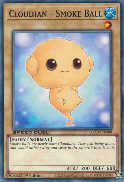 Cloudian - Smoke Ball (SGX3-ENH08) [Speed Duel GX: Duelists of Shadows]
