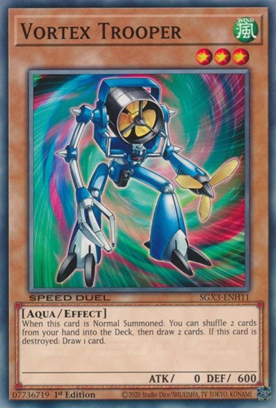 Vortex Trooper (SGX3-ENH11) [Speed Duel GX: Duelists of Shadows]