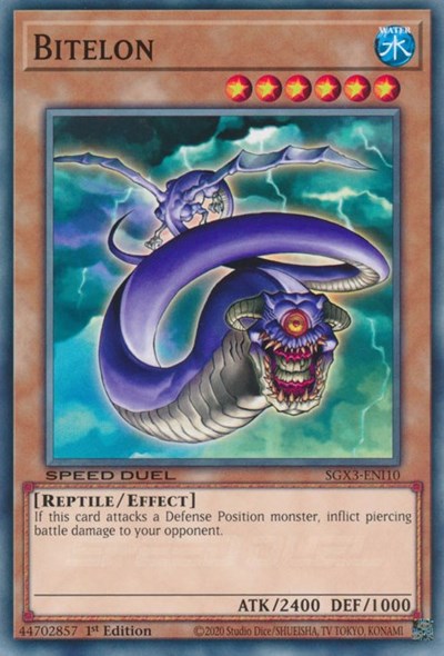 Bitelon (SGX3-ENI10) [Speed Duel GX: Duelists of Shadows]