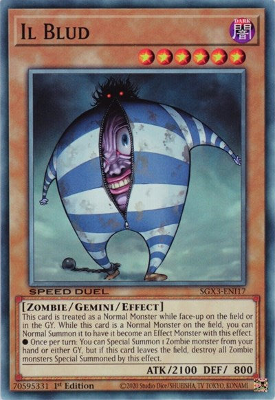 Il Blud (SGX3-ENI17) [Speed Duel GX: Duelists of Shadows]