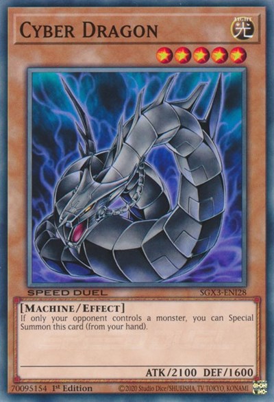 Cyber Dragon (SGX3-ENI28) [Speed Duel GX: Duelists of Shadows]