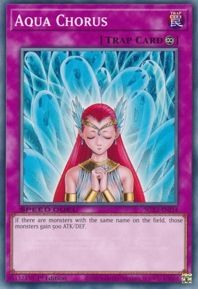 Aqua Chorus (SGX3-ENI34) [Speed Duel GX: Duelists of Shadows]
