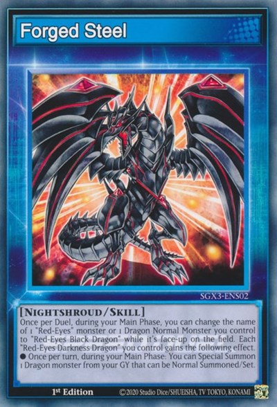 Forged Steel (SGX3-ENS02) [Speed Duel GX: Duelists of Shadows]
