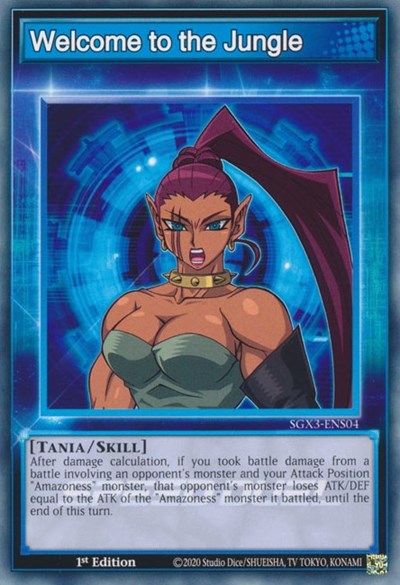 Welcome to the Jungle (SGX3-ENS04) [Speed Duel GX: Duelists of Shadows]